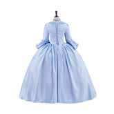 Rococo Light Blue Dress – Elegant Cosplay Costume for Enthusiasts - Coscosmos